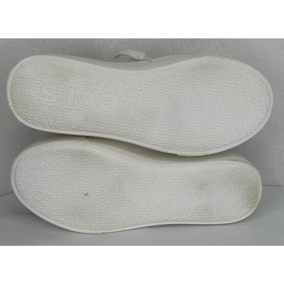 Levi's Dakota Synthetic Suede Low Top Casual Lace Up Stone Color Sneakers 7 - Picture 8 of 8